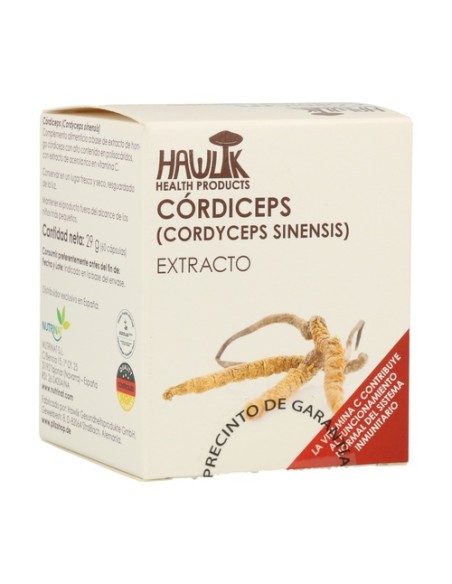 Extracto Cordiceps Puro 60 cápsulas Hawlik