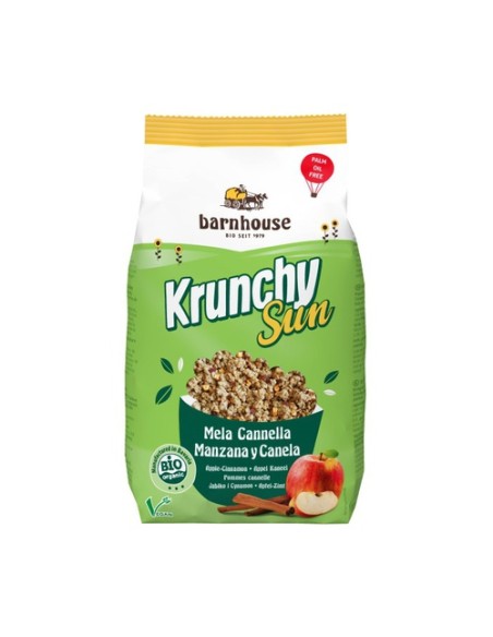 Muesli Krunchy Sun de Manzana y Canela 750 g Barnhouse