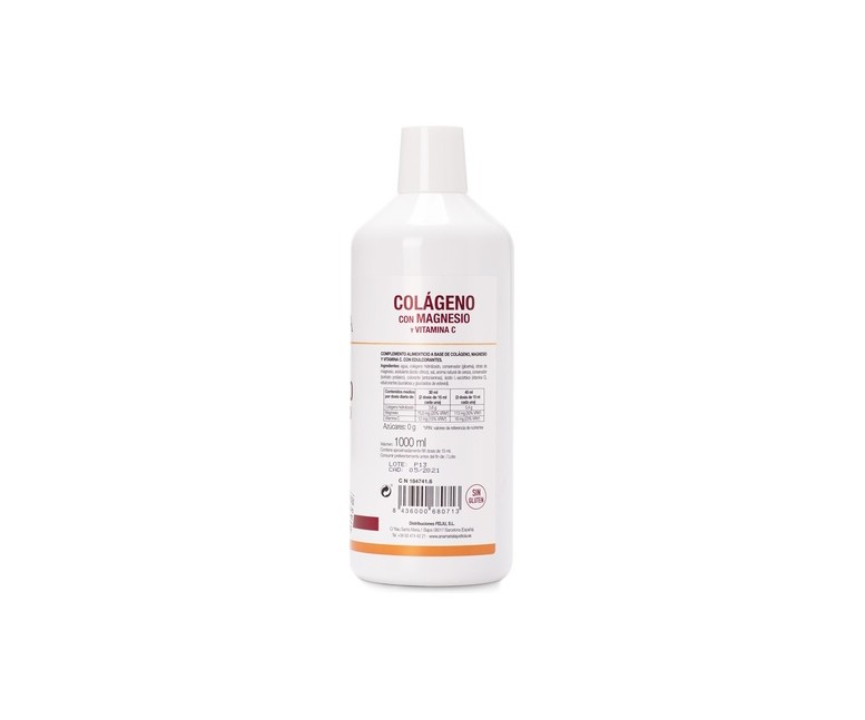 Colágeno con Magnesio y Vitamina C Líquido Bebible (Sabor Cereza) 1 L (Cereza) Ana Maria Lajusticia