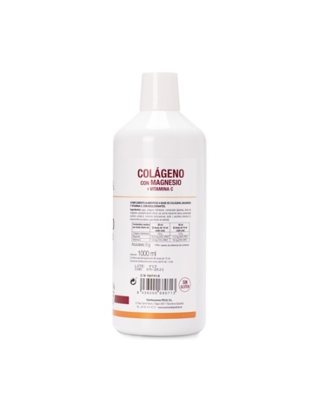 Colágeno con Magnesio y Vitamina C Líquido Bebible (Sabor Cereza) 1 L (Cereza) Ana Maria Lajusticia