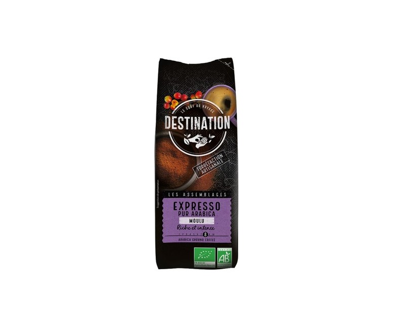 Café Molido Expreso 100% Arábica Bio 250 g Destination Bio