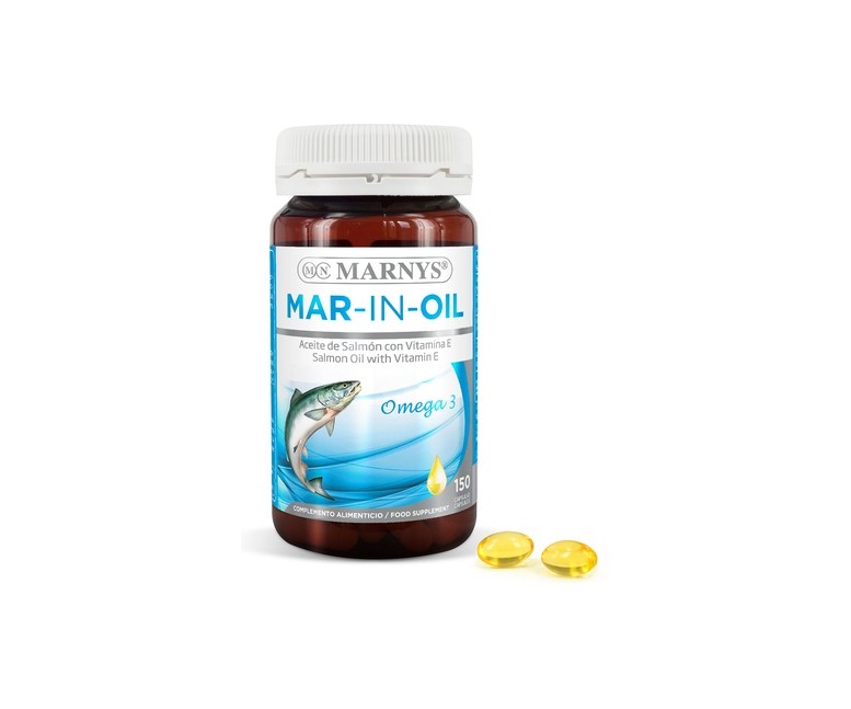 Mar In Oil (Aceite de Salmón) 150 perlas de 500mg MARNYS®