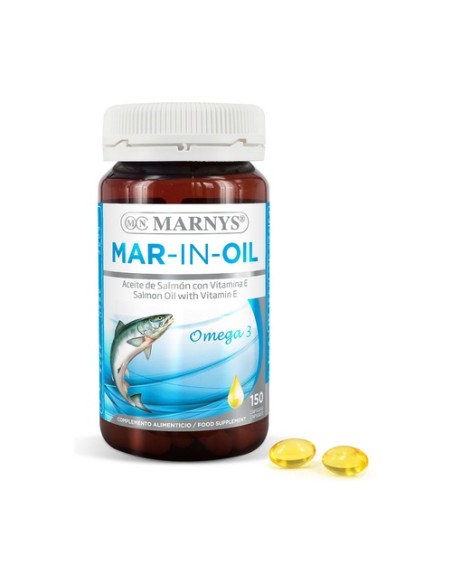 Mar In Oil (Aceite de Salmón) 150 perlas de 500mg MARNYS®