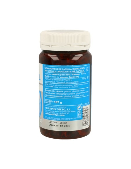 Mar In Oil (Aceite de Salmón) 150 perlas de 500mg MARNYS®