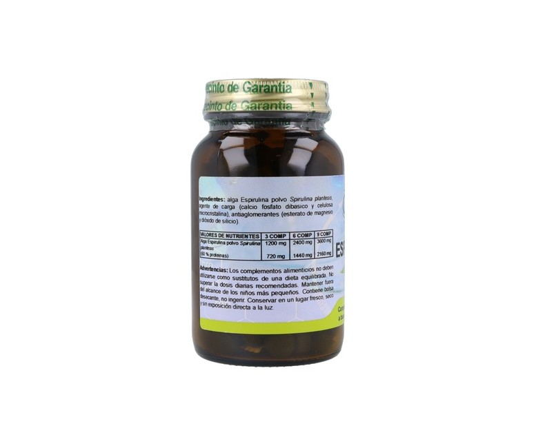 Espirulina 200 comprimidos de 500mg Cfn