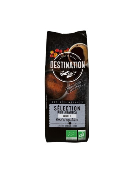 Café Molido Selección 100% Arábica Bio 250 g Destination Bio
