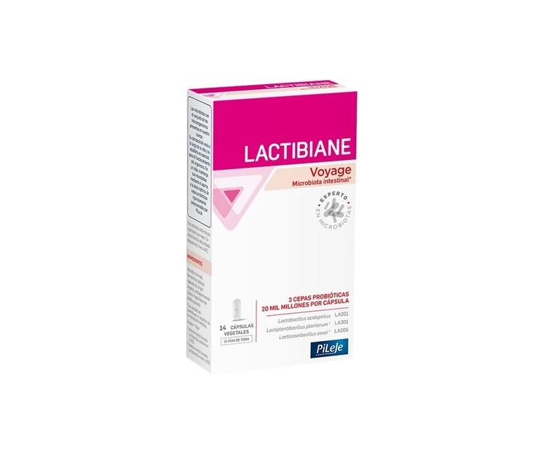 Lactibiane viaje 14 cápsulas Pileje