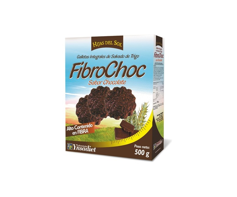 Galletas Fibrochoc Sin Azúcar 500 g Hijas del Sol