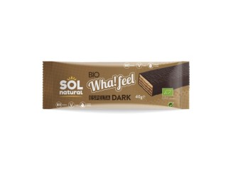 Wha!feel snack de espelta bañado en cacao Bio