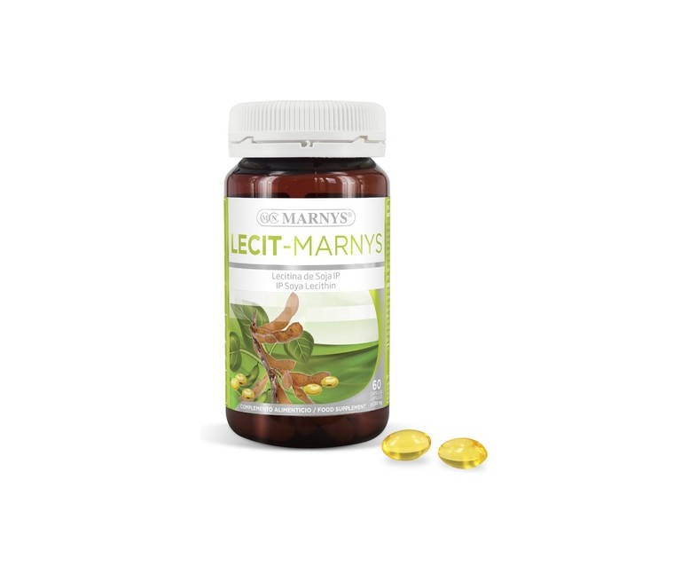 Lecitina de Soja-Lecitmar 60 perlas de 1200mg MARNYS®