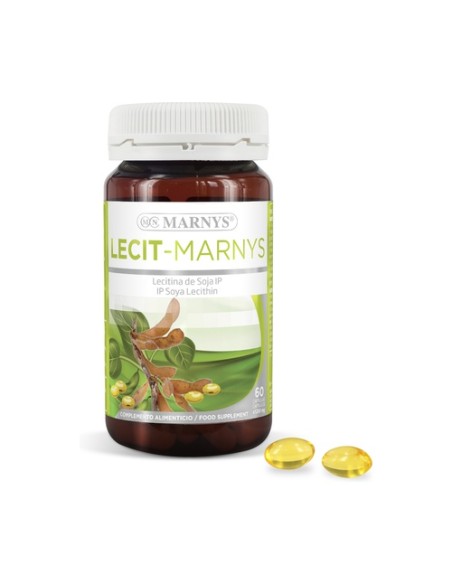 Lecitina de Soja-Lecitmar 60 perlas de 1200mg MARNYS®