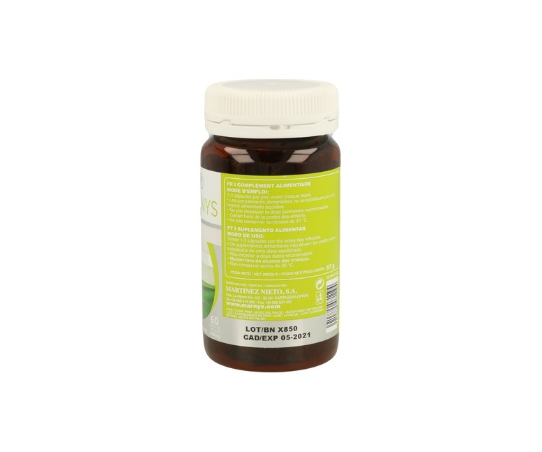 Lecitina de Soja-Lecitmar 60 perlas de 1200mg MARNYS®