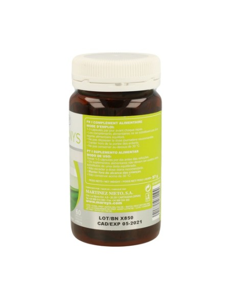 Lecitina de Soja-Lecitmar 60 perlas de 1200mg MARNYS®