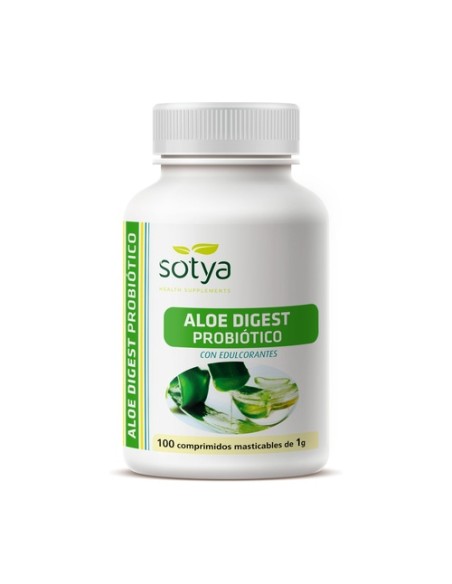 Aloe digest probiótico 100 comprimidos de 1g Sotya