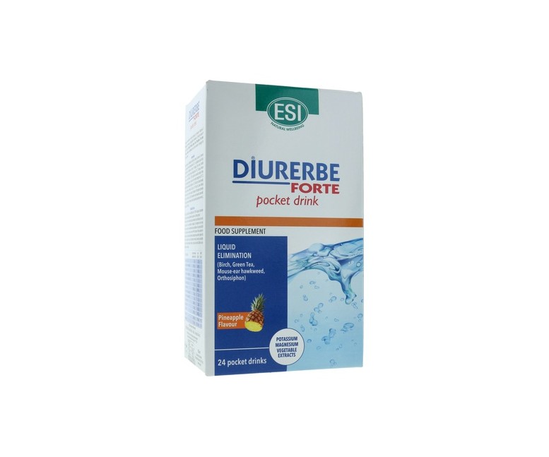 Diurerbe Pocket Drink Sabor Piña 24 sobres (Piña) ESI