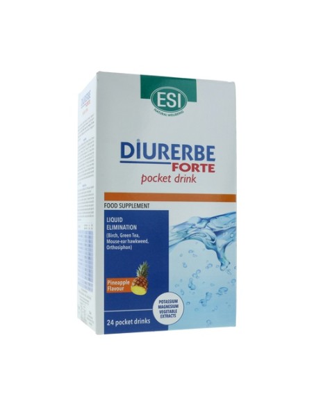 Diurerbe Pocket Drink Sabor Piña 24 sobres (Piña) ESI