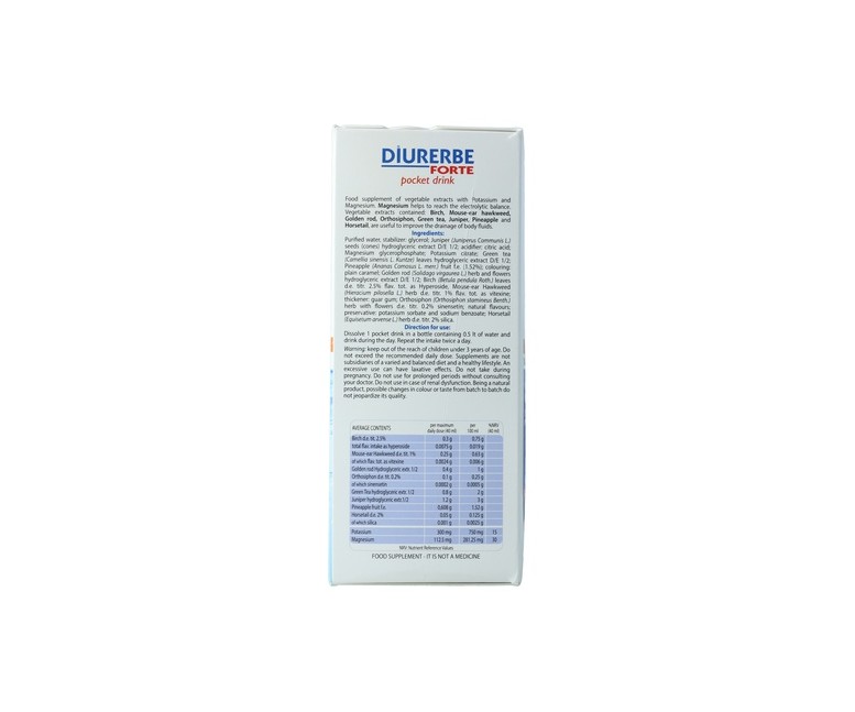 Diurerbe Pocket Drink Sabor Piña 24 sobres (Piña) ESI