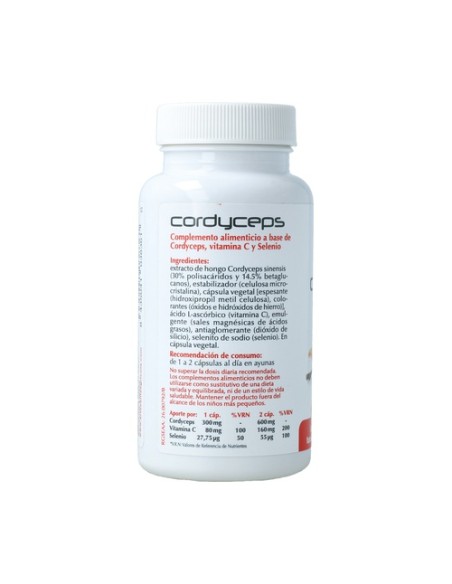 Cordyceps 60 cápsulas Plantis