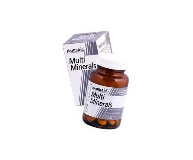 Multiminerales 30 comprimidos Health Aid