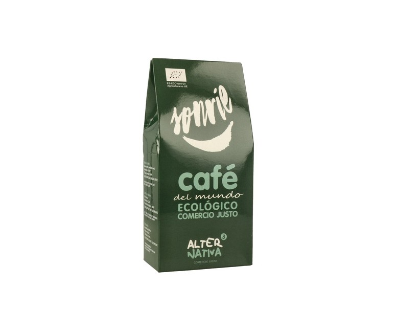 Café Molido del Mundo Sonríe Bio 125 g Alternativa3