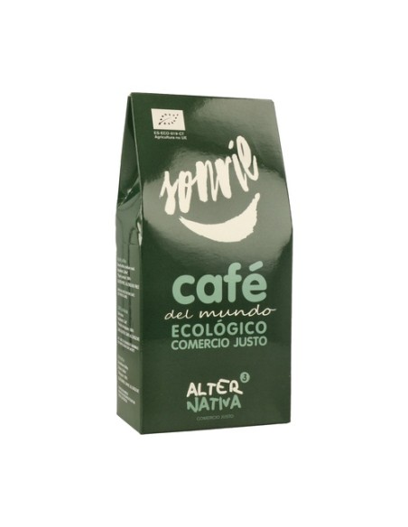Café Molido del Mundo Sonríe Bio 125 g Alternativa3