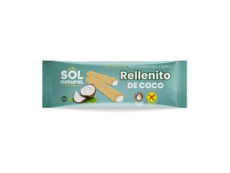Snack Rellenito de coco sin gluten Bio