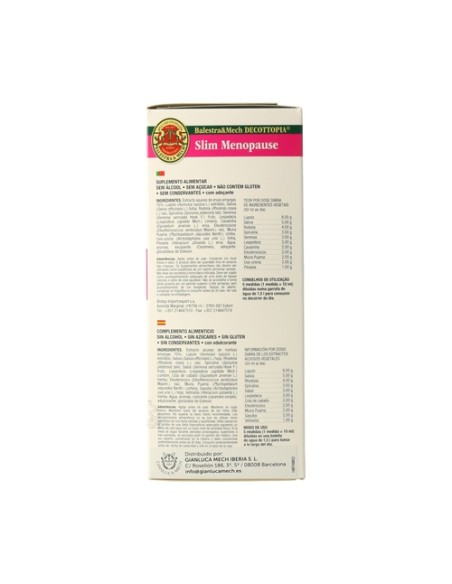 Slim menopausia 500 ml Gianluca Mech