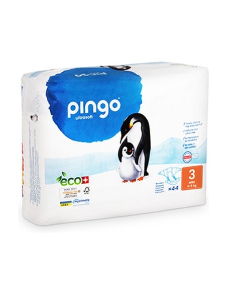 Pañales T3 Bio (4-9 kg) 44 unidades PINGO