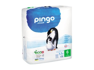 Pañales Ecológicos Pingo T6 XL (15-30 kg)