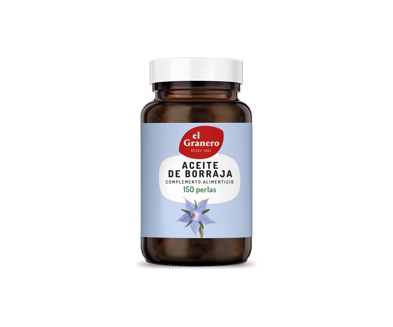 Aceite de Borraja 150 cápsulas de 700mg El Granero Integral