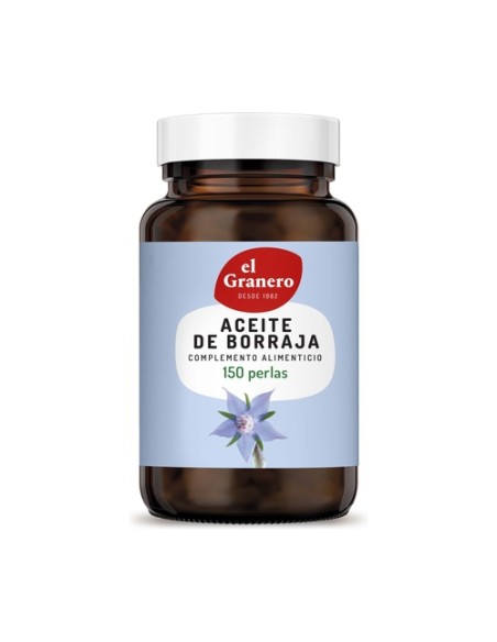 Aceite de Borraja 150 cápsulas de 700mg El Granero Integral