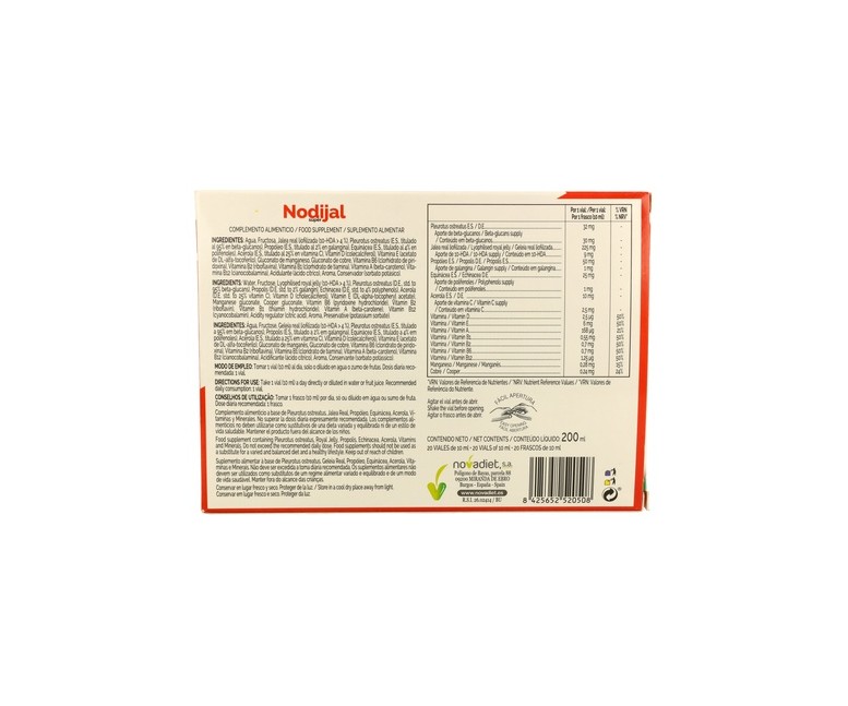 Nodijal super 20 viales Nova Diet