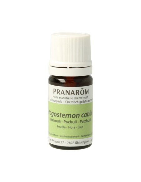 Pachulí Hoja Aceite Esencial 5 ml de aceite esencial Pranarom