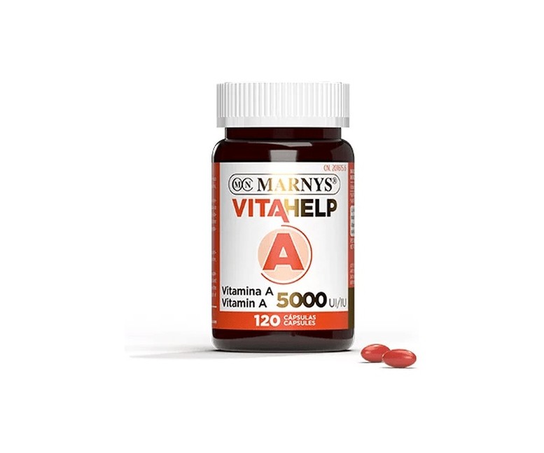 Vitahelp Vitamina A 5000 UI 120 perlas MARNYS®