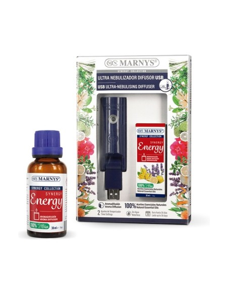 Combo USB Ultra Nebulizador + Synergy Energy USB + 30 ml MARNYS®