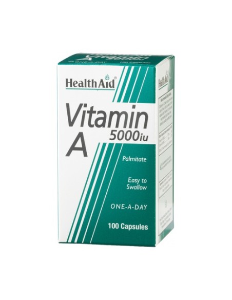 Vitamin A 100 cápsulas Health aid