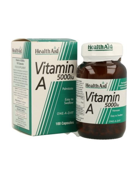 Vitamin A 100 cápsulas Health aid