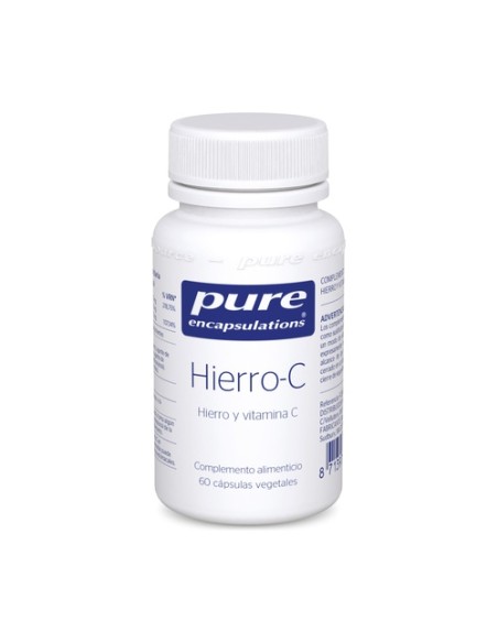 Hierro-C 60 cápsulas Pure Encapsulations
