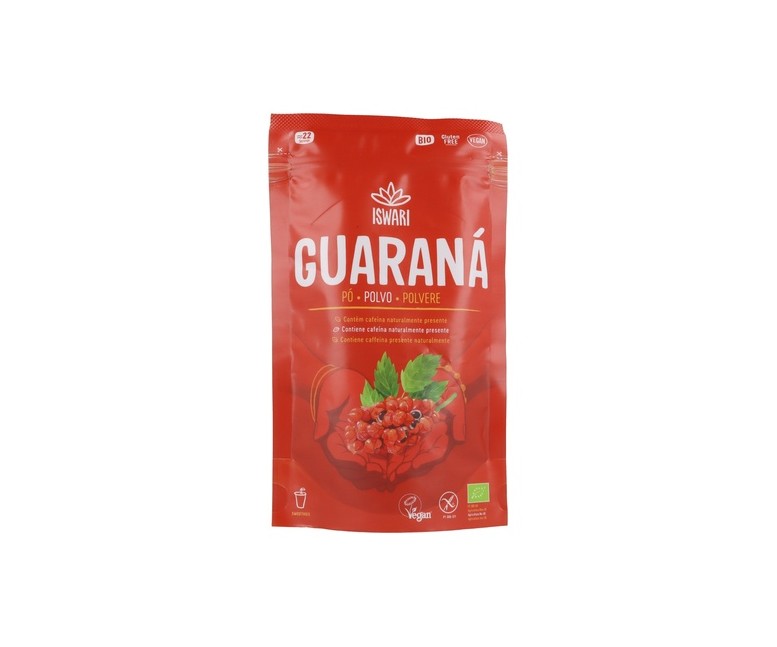 Guaraná Polvo Superfood Bio 70 g de polvo Iswari