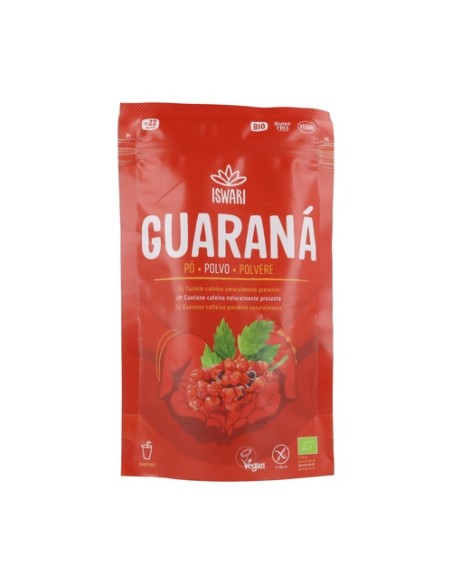 Guaraná Polvo Superfood Bio 70 g de polvo Iswari