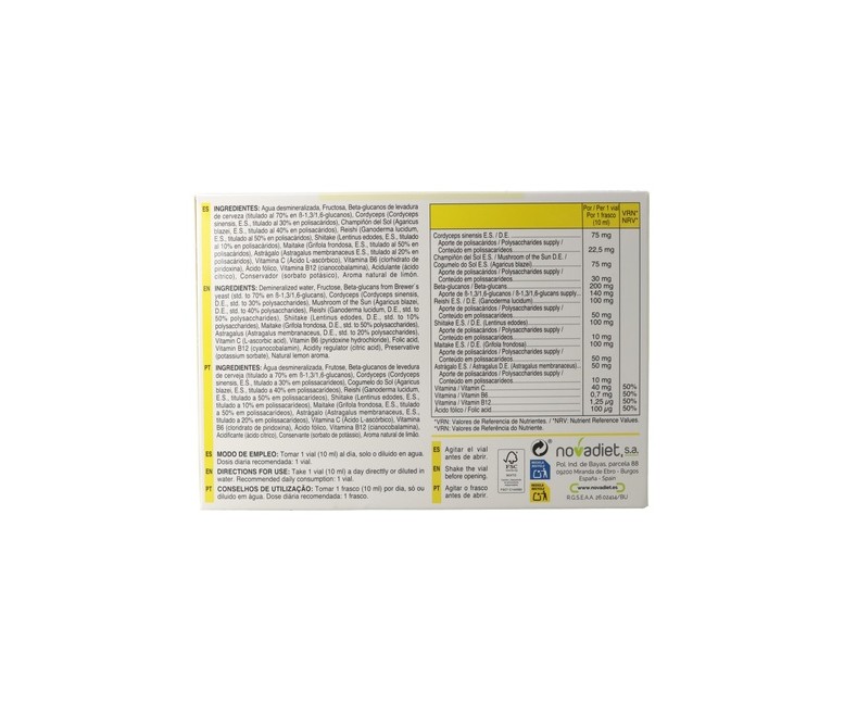 Novitake imuno 20 viales Nova Diet