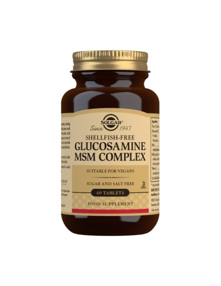 Glucosamina MSM Complex 60 comprimidos Solgar
