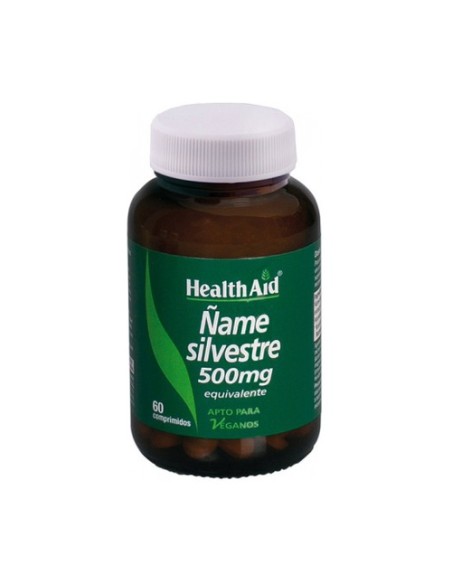 Ñame Silvestre (Wild Yam) 60 comprimidos Health Aid