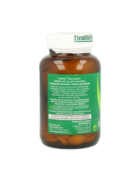 Ñame Silvestre (Wild Yam) 60 comprimidos Health Aid