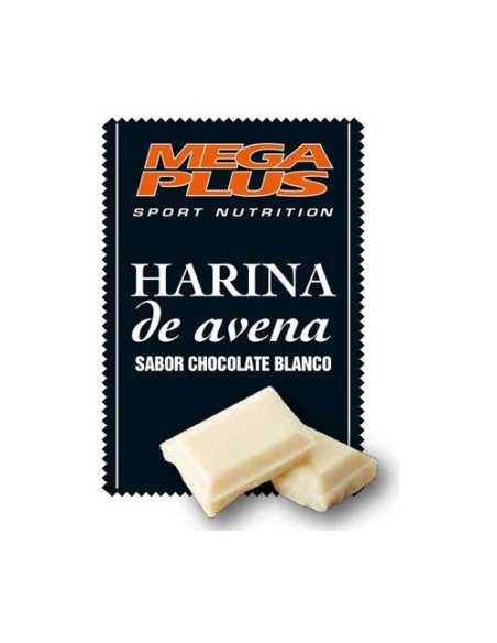 Harina de Avena (Sabor Chocolate Blanco) 2 kg (Chocolate) Mega Plus