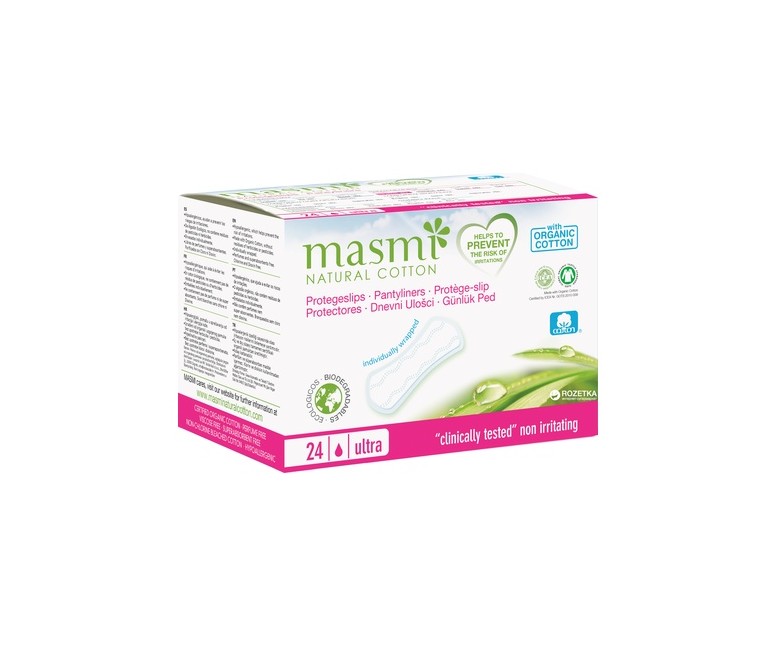Protegeslips Ultrafinos 24 unidades Masmi Natural Cotton