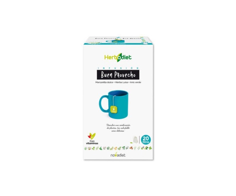 Herbodiet Infusiones Buen Provecho 20 bolsitas infusoras Nova Diet