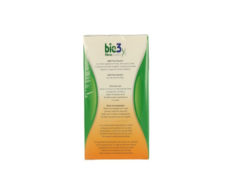 Bie 3 Fibra Y Frutas Soluble 24 unidades de 5g Bio3