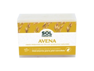 Jabón natural de avena