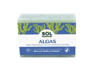 Jabón natural de algas